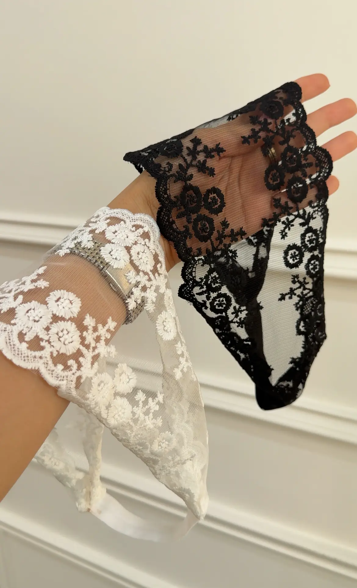 هدبند گیپور باغ گل