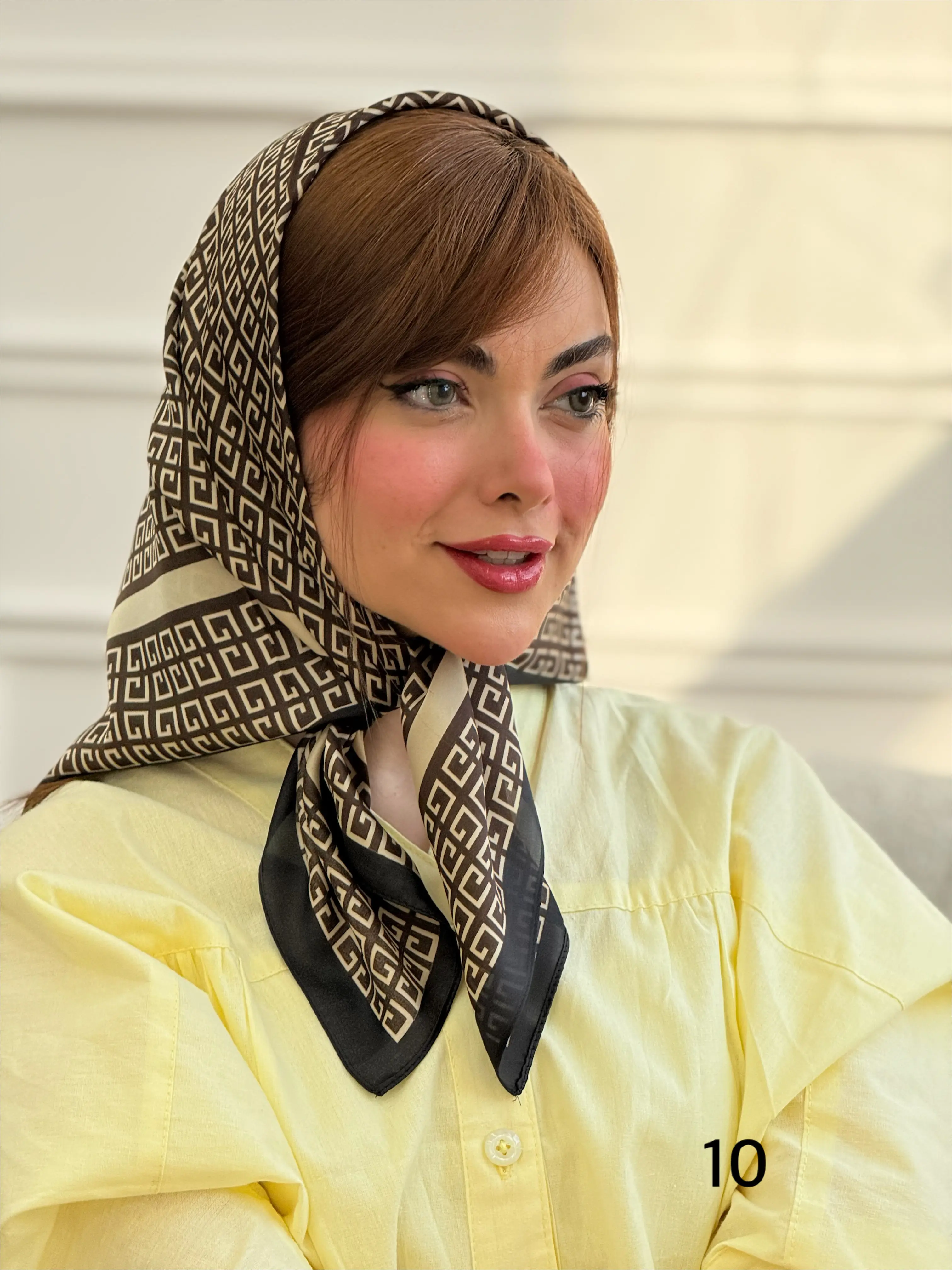 مینی اسکارف حریر ابریشم