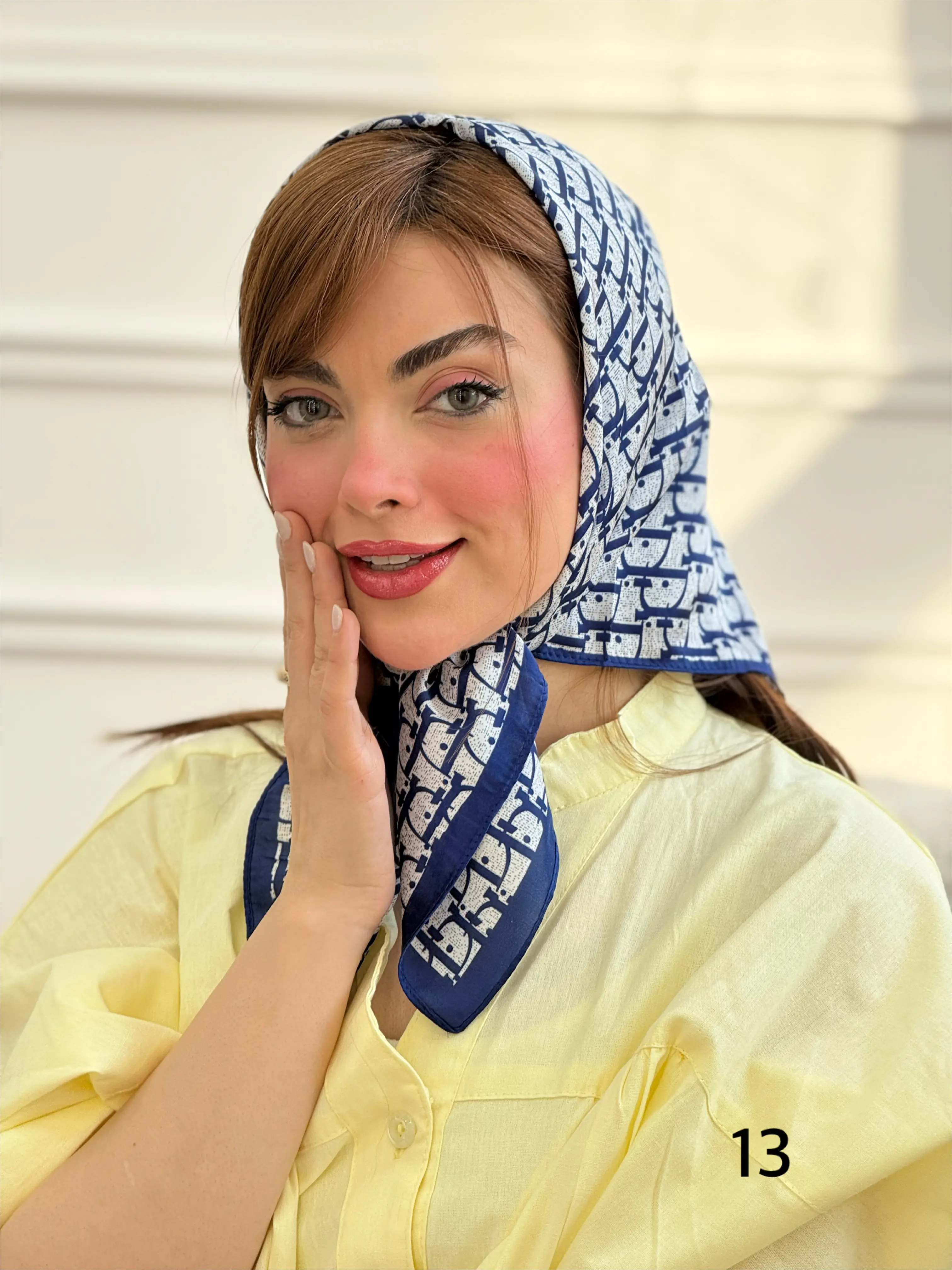 مینی اسکارف حریر ابریشم