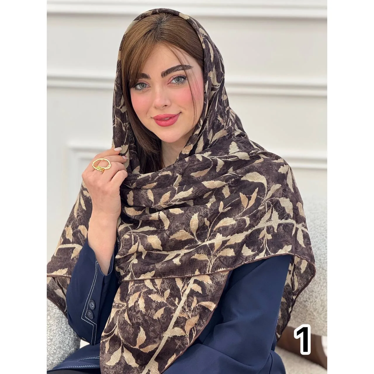 روسری گارزا ژاکارد گلبرگ