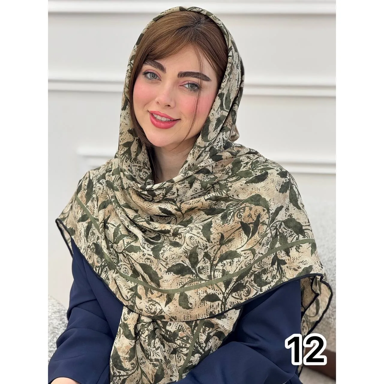 روسری گارزا ژاکارد گلبرگ