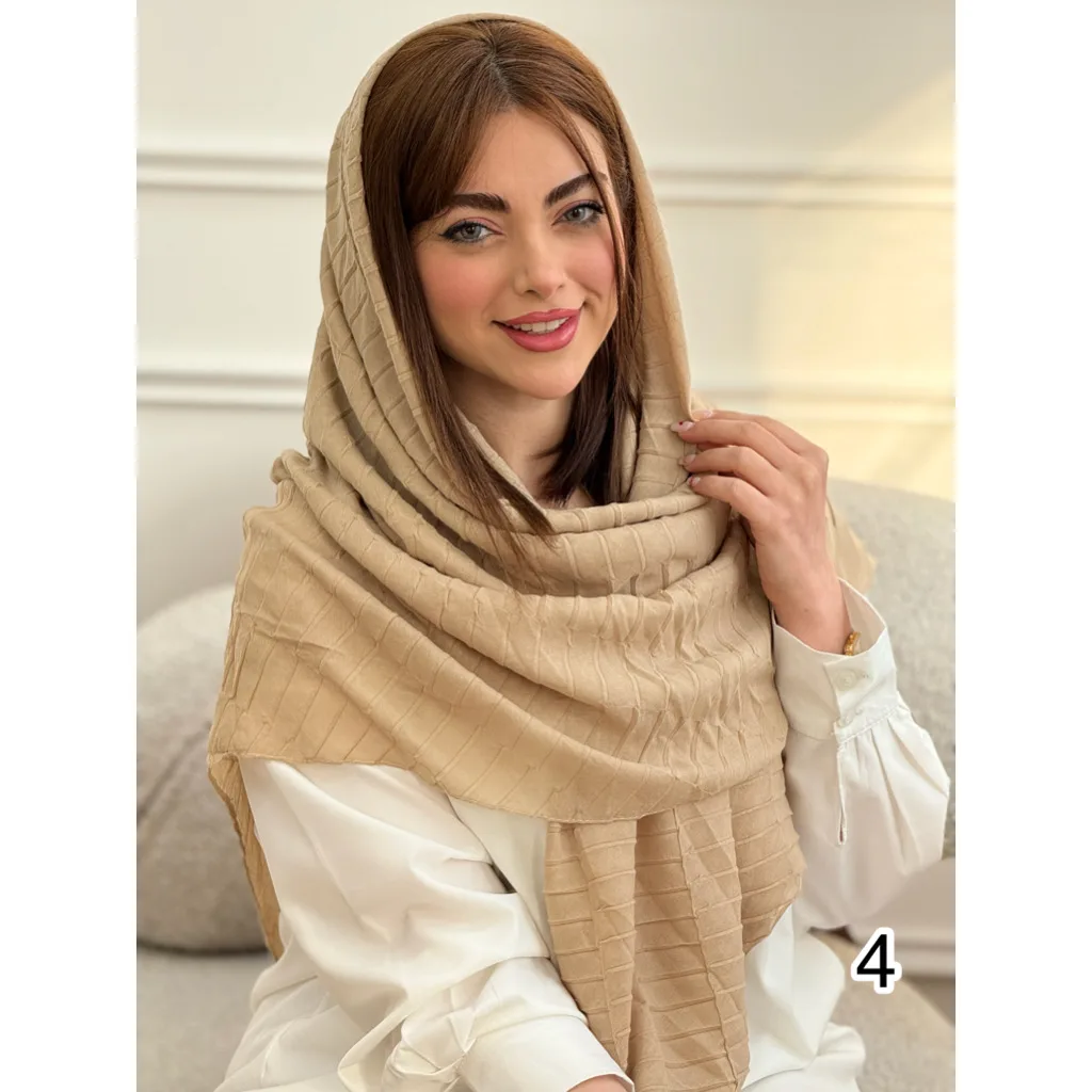 روسری نخی پلیسه تانکی