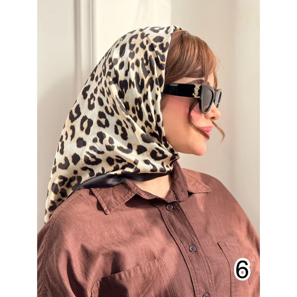 مینی اسکارف ابریشم مجلسی