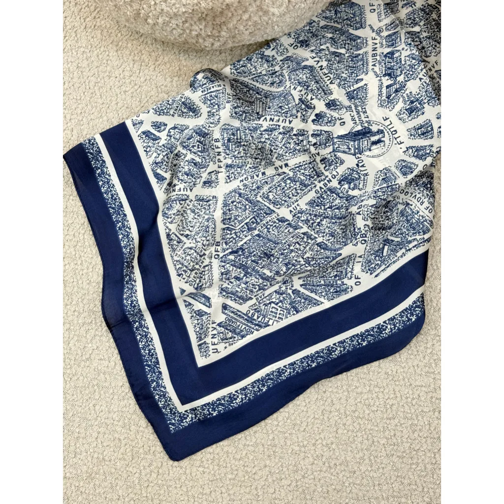 مینی اسکارف ابریشم مجلسی