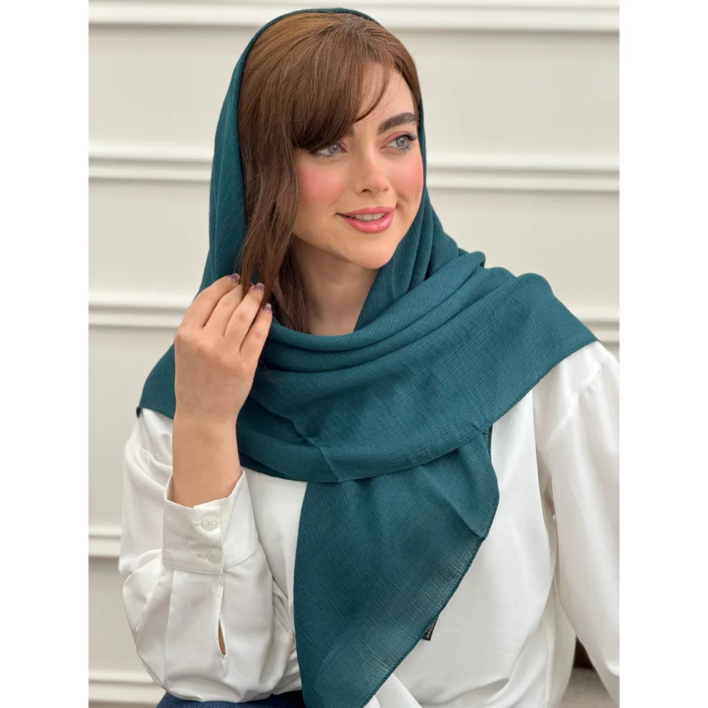 روسری نخی ساده درختی