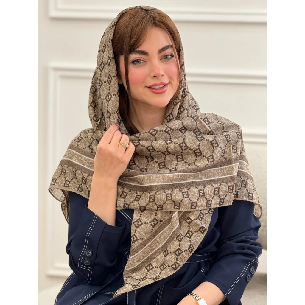 روسری نخی طرح فندی