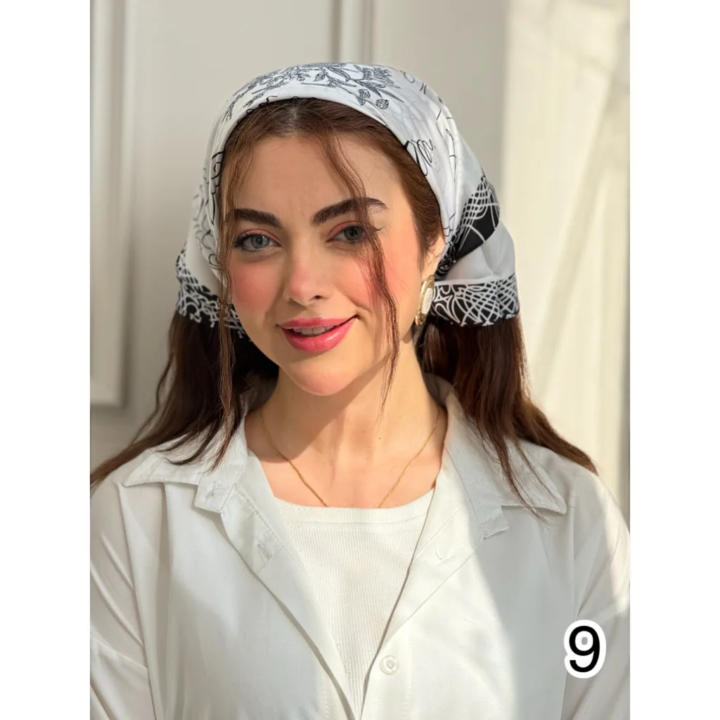 مینی اسکارف حریر ابریشم