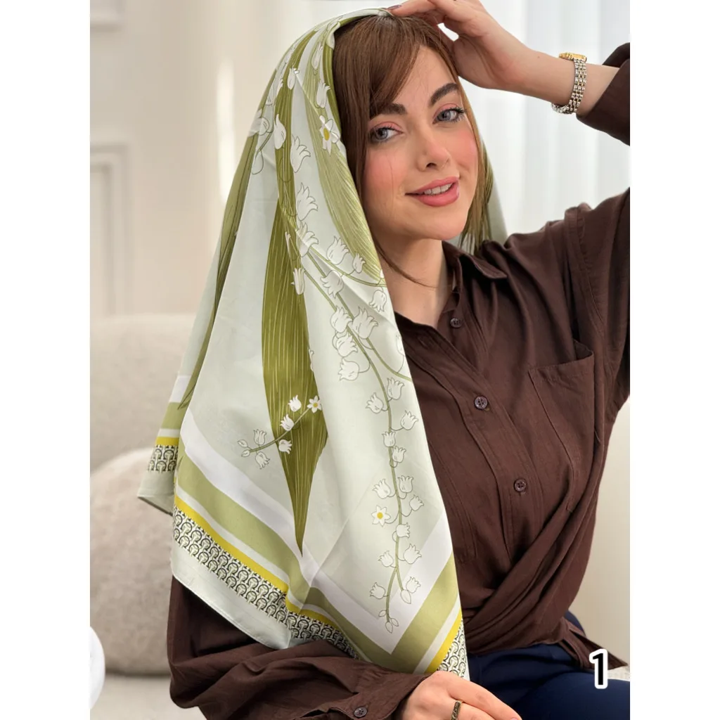 اسکارف ساتن ابریشم