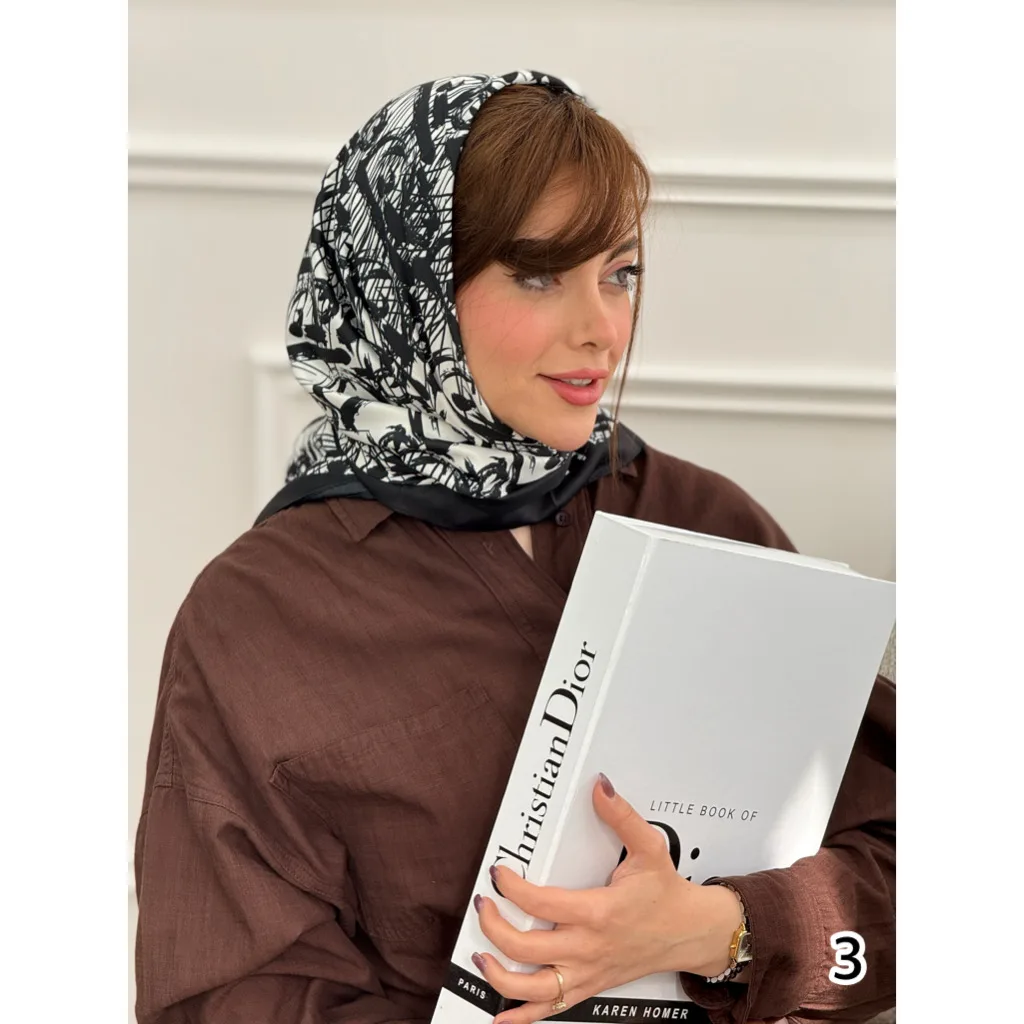اسکارف ساتن ابریشم