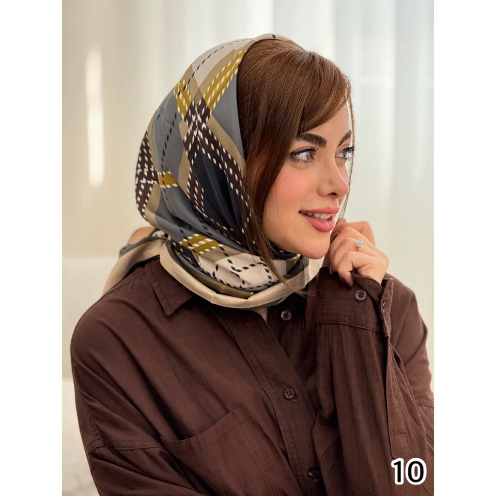 اسکارف ساتن ابریشم
