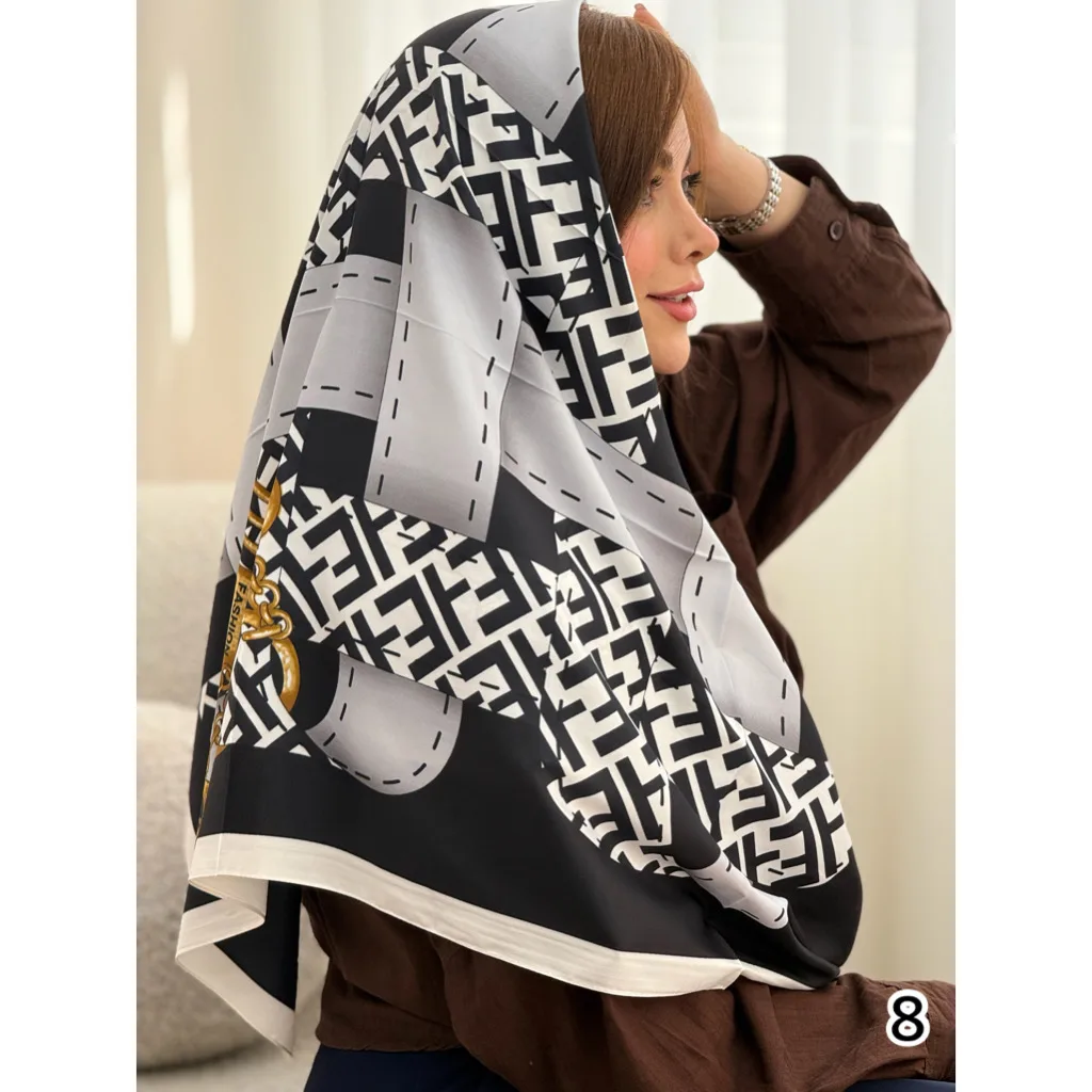 اسکارف ساتن ابریشم