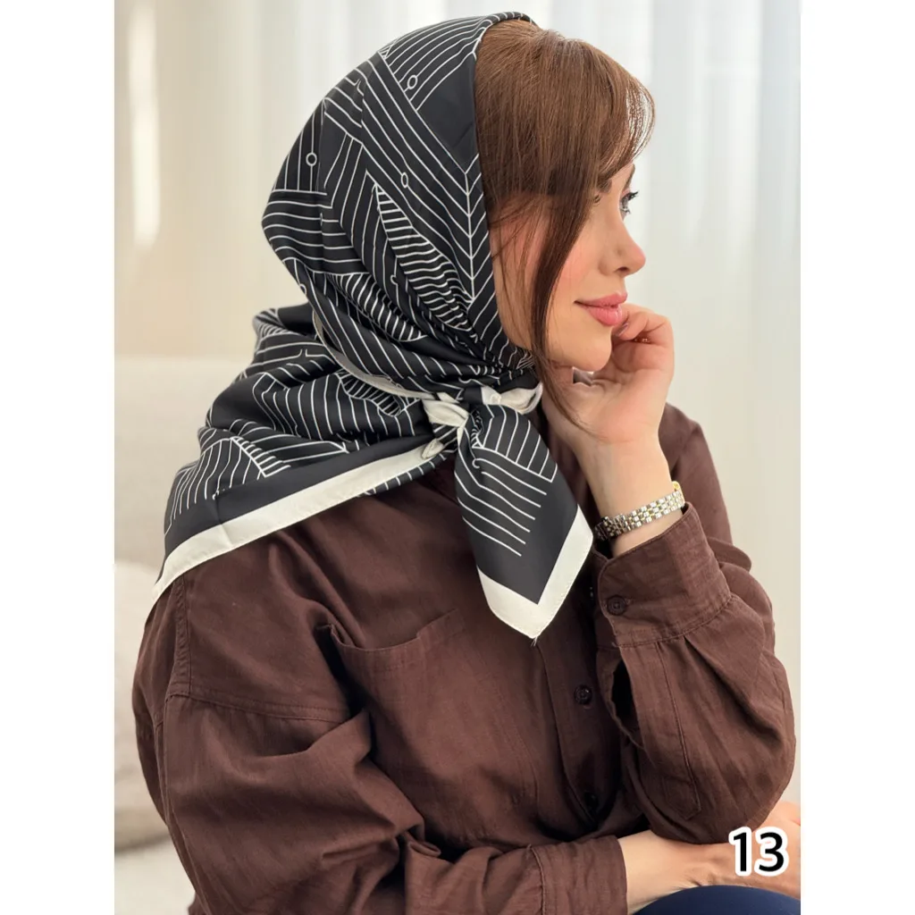 اسکارف ساتن ابریشم