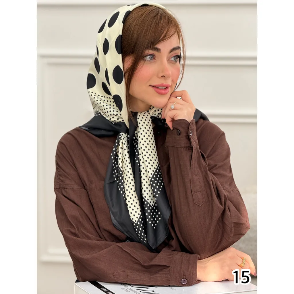 اسکارف ساتن ابریشم
