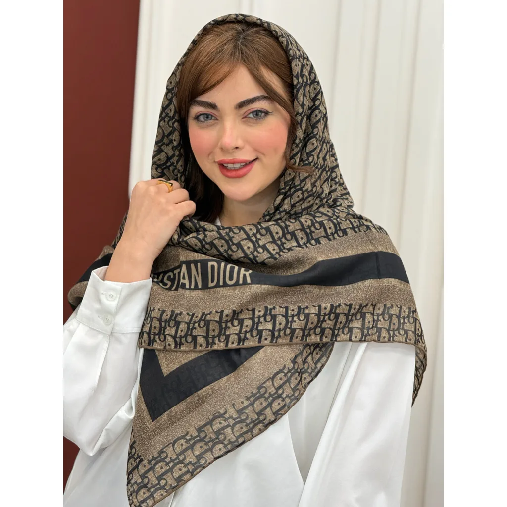 روسری نخی طرح دیور
