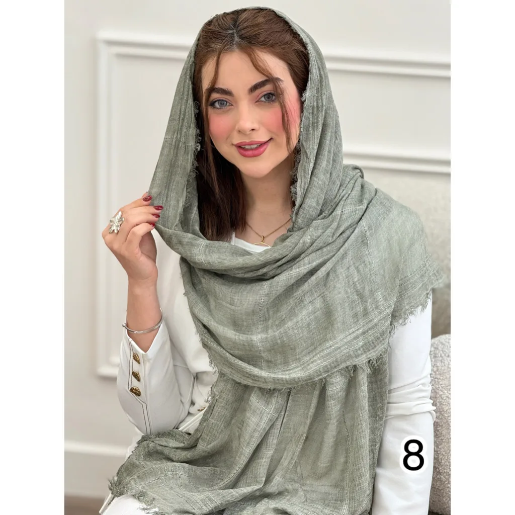شال کنفی دوریش حاشیه خط