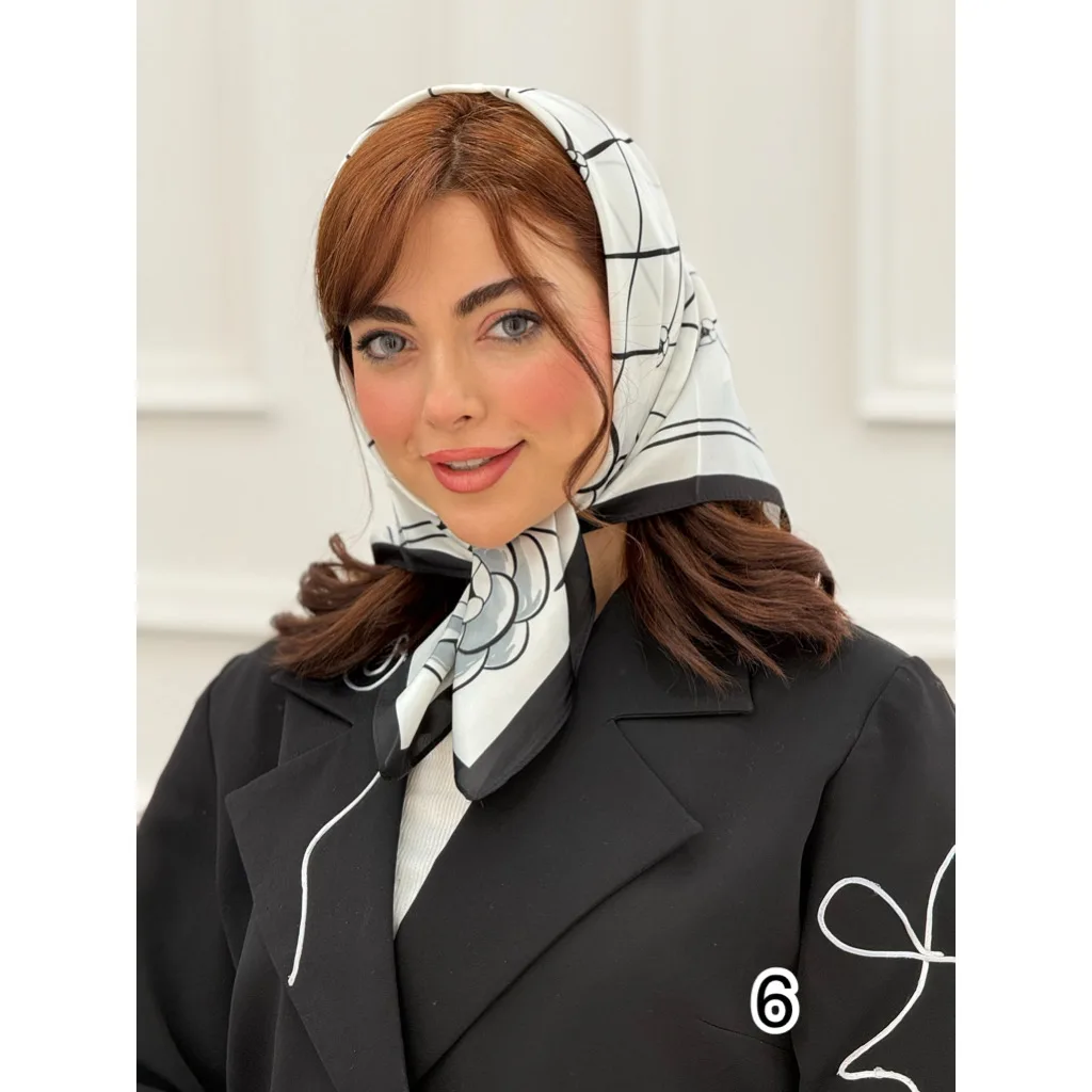 مینی اسکارف حریر ابریشم