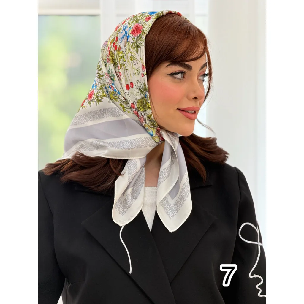 مینی اسکارف حریر ابریشم