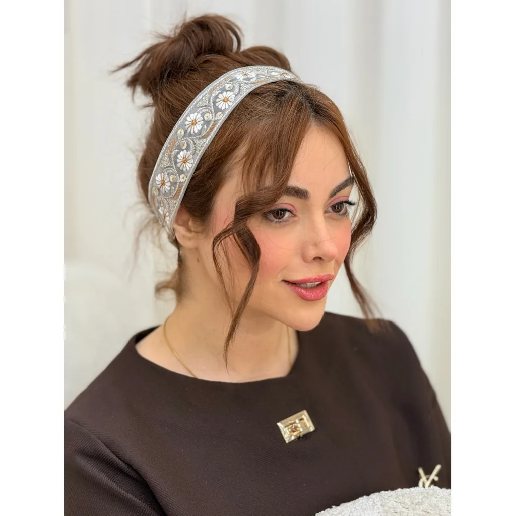 هدبند سوزندوزی آفتاب
