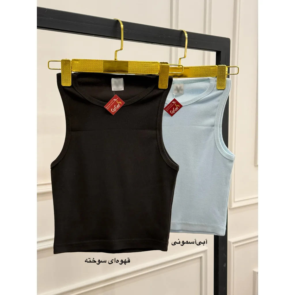 تاپ کبریتی بیسیک یقه گرد