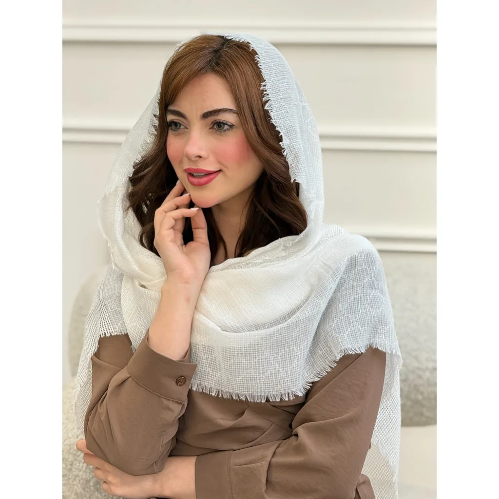 شال نخی حصیری دورریش طرح گوچی